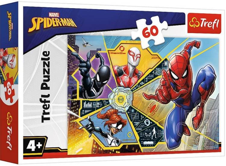 Trefl Puzzle 60 el Marvel Spiderman