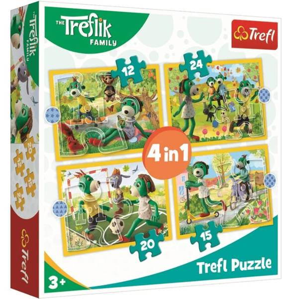 Trefl Puzzle Wspólne Zabawy Treflików