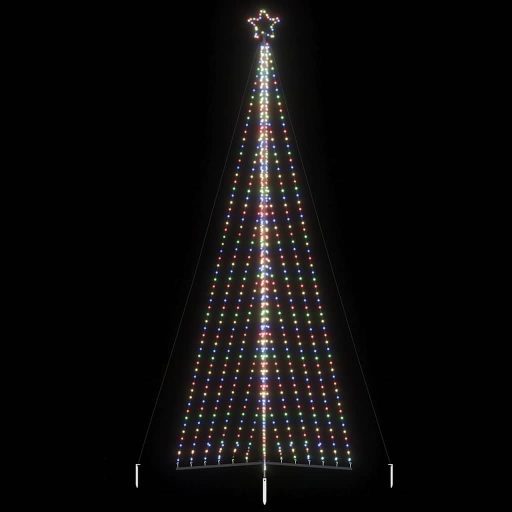 Ziemassvētku Eglītes Gaismiņas, 789 Led, Krāsainas, 480 Cm Vidaxl