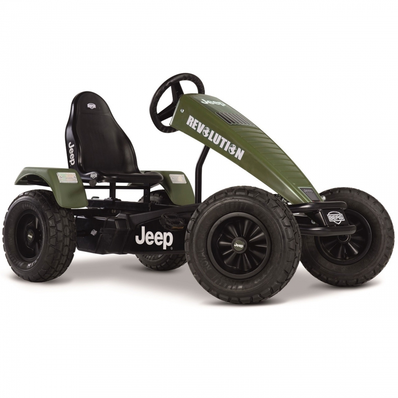 BERG  Kartings ar pedāļiem Go-kart Jeep Revolution līdz 100kg