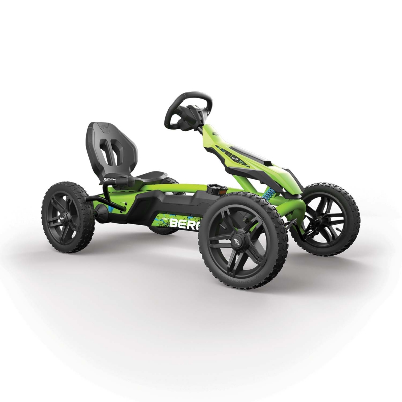 BERG Kartings ar pedāļiem RALLY DRT GREEN BFR 4-12 gadiem līdz 60 kg