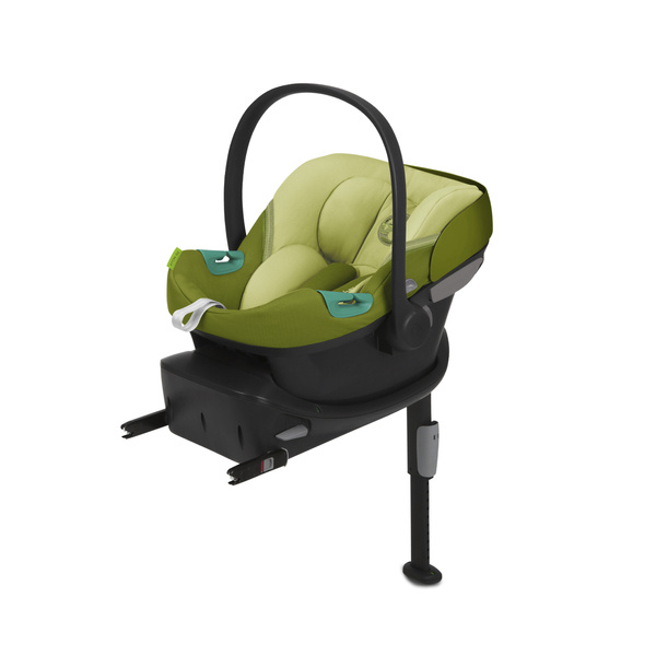 Cybex Aton S2 i-Size Nature Green 2023 + Cybex ISOFIX Base One Bērnu autosēdeklis 0-13 kg