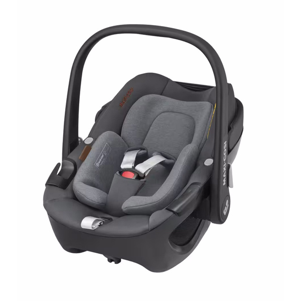 Maxi-Cosi Pebble 360 Luxe Twillic Grey Black Bērnu autosēdeklis 0-13 kg