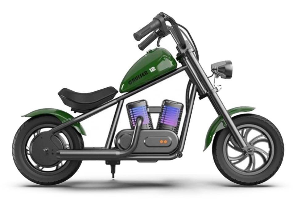 Elektro motocikls Hyper Gogo Cruiser 12 Plus GREEN