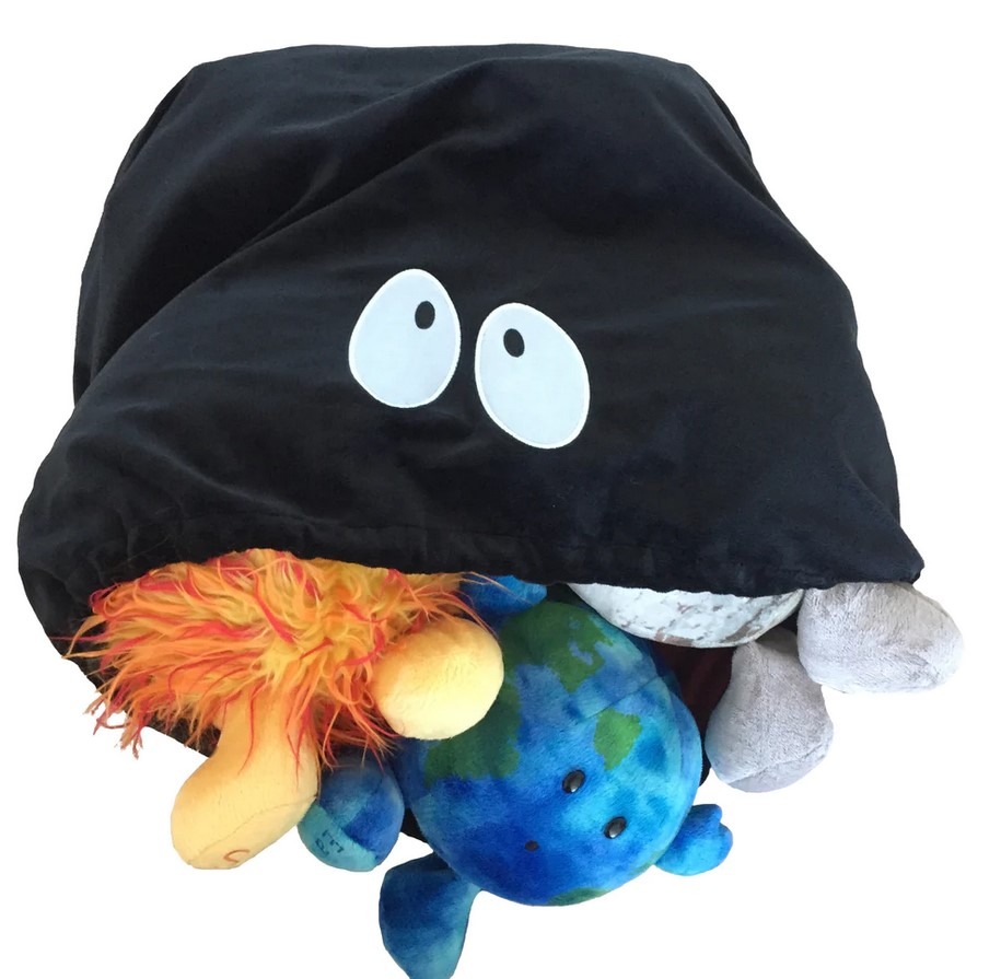 PLUSH PLANET BLACK HOLE AND PLANETS