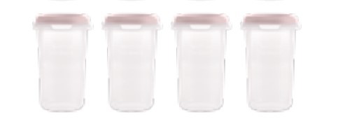 SET 4 HERMISIZED BLUSH 330 ML