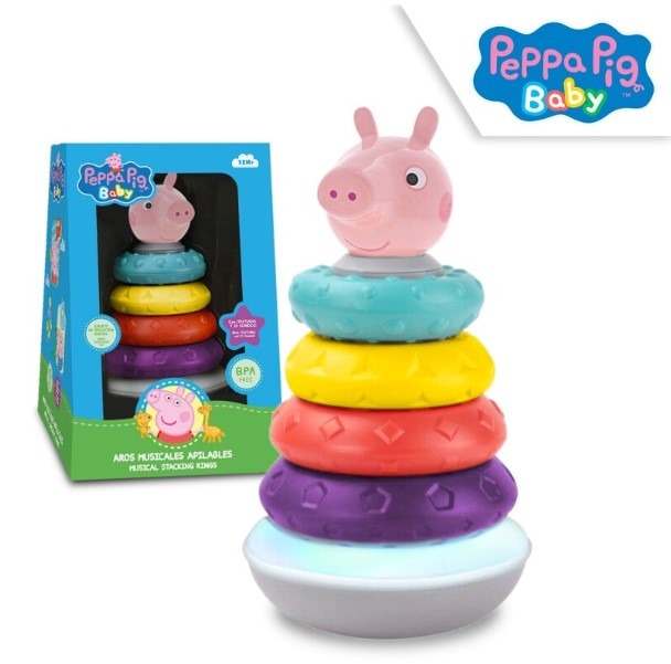 STACKING CIRCLE PEPPA PIG