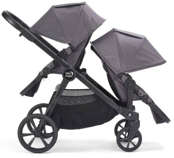 Baby Jogger City Select 2 Basic Radiant Grey Блок для прогулочной коляски для двойни