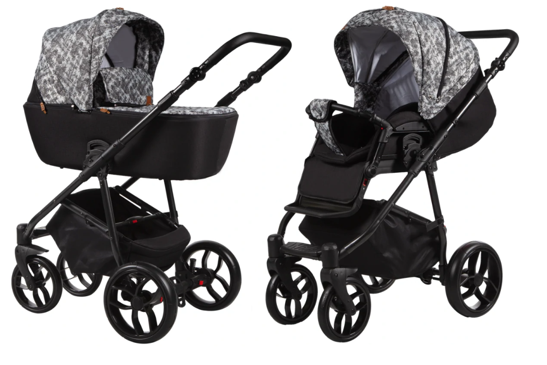 Baby Merc La Noche LNL/LN04/B Детская коляска 2 в 1