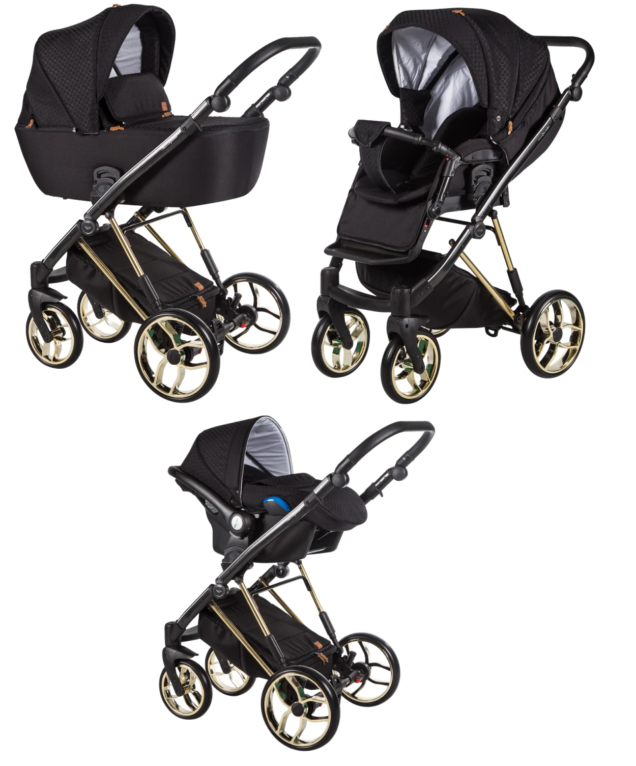 Baby Merc La Rosa Limited LRL/LNL08/ZE Детская коляска 3 в 1