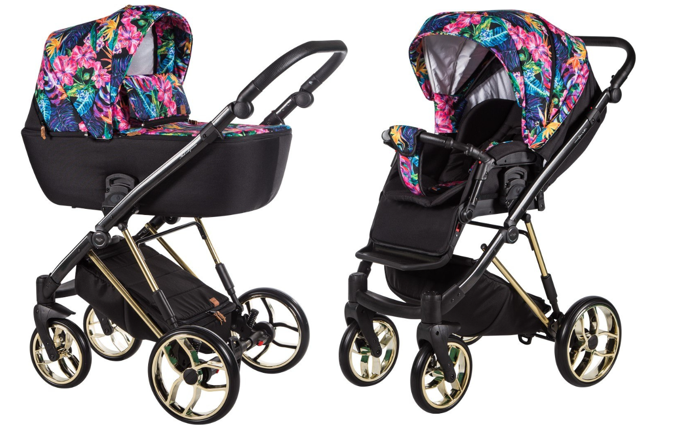 Baby Merc La Rosa Limited LRL/LNL09/ZE Детская коляска 2 в 1