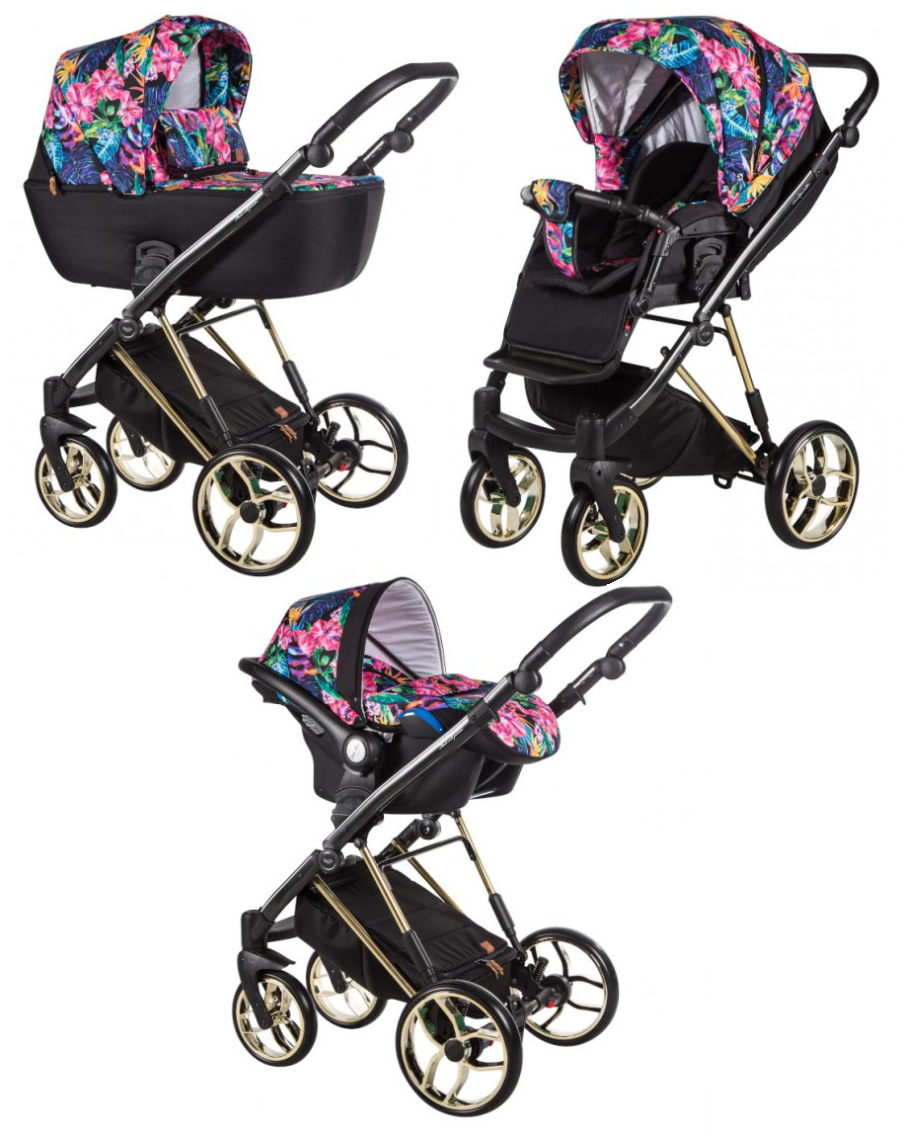 Baby Merc La Rosa Limited LRL/LNL09/ZE Детская коляска 3 в 1