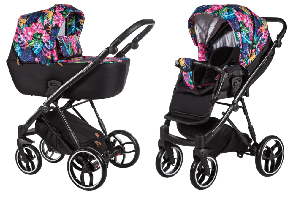 Baby Merc La Rosa LRL/LNL09/B Детская коляска 2 в 1