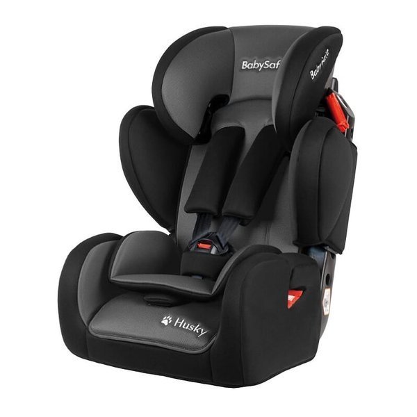 BabySafe Husky Grey black Детское автокресло 9-36 кг