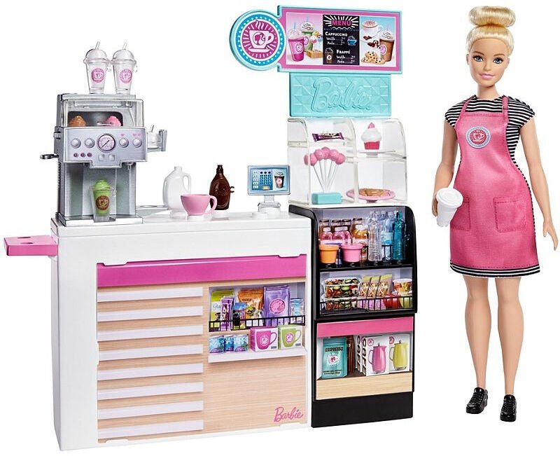 Barbie Coffee Shop Playset кофейня GMW03