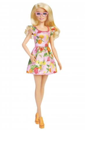 Barbie Fashionistas Doll Asst. Fruit Print Dress HBV15 Kукла