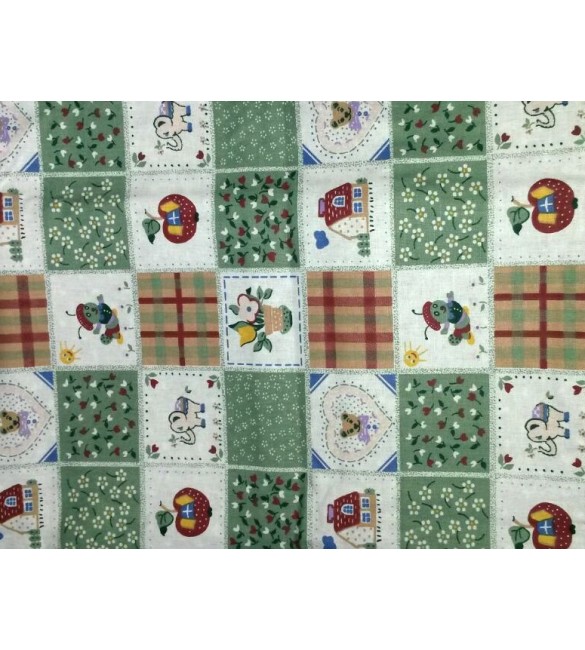 Детское постельное белье: 4 частей GLUCK Patchwork K-4