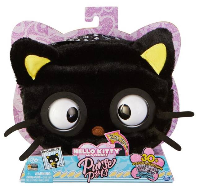 Детская Интерактивная сумка Purse Pets Sanrio Hello Kitty and Friends Chococat