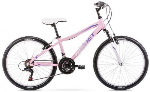 Детский велосипед Romet Jolene 24" 13S pink