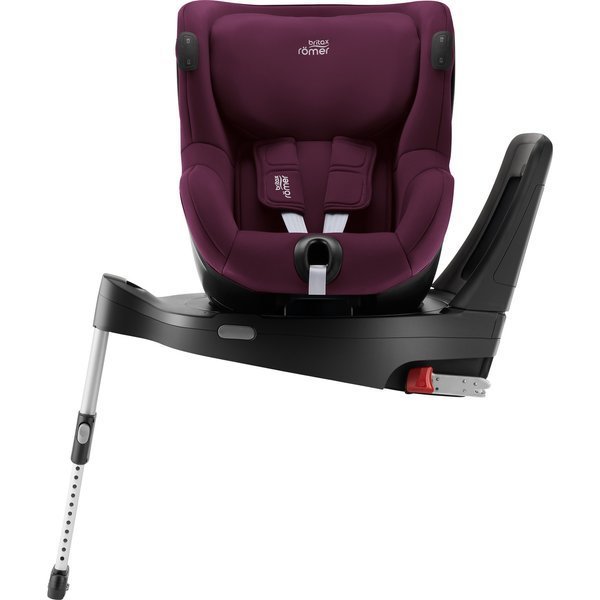 Britax Romer Dualfix iSense i-Size Burgundy red + Flex iSENSE Base Детское автокресло 0-18 кг