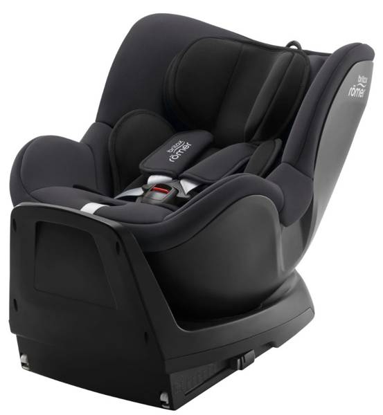 Britax Romer Dualfix Plus 360 Midnight Grey + ISOFIX Base Детское автокресло 0-20 кг