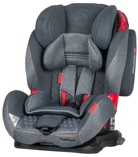 Coletto Vivaro Isofix Grey Детское автокресло 9-36 кг