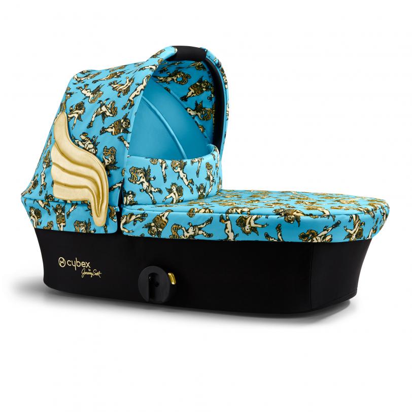 Cybex Mios Fashion Edition Cherub Blue by Jeremy Scott Люлька для коляски