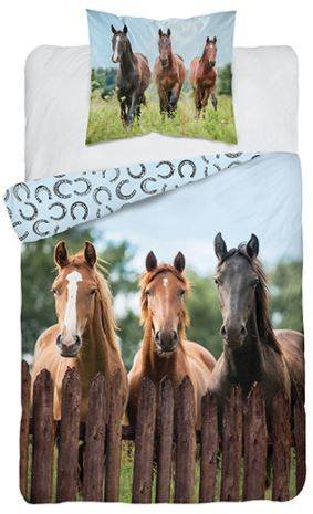 Detexpol Horses Комплект постельного белья из 2 частей 160x200