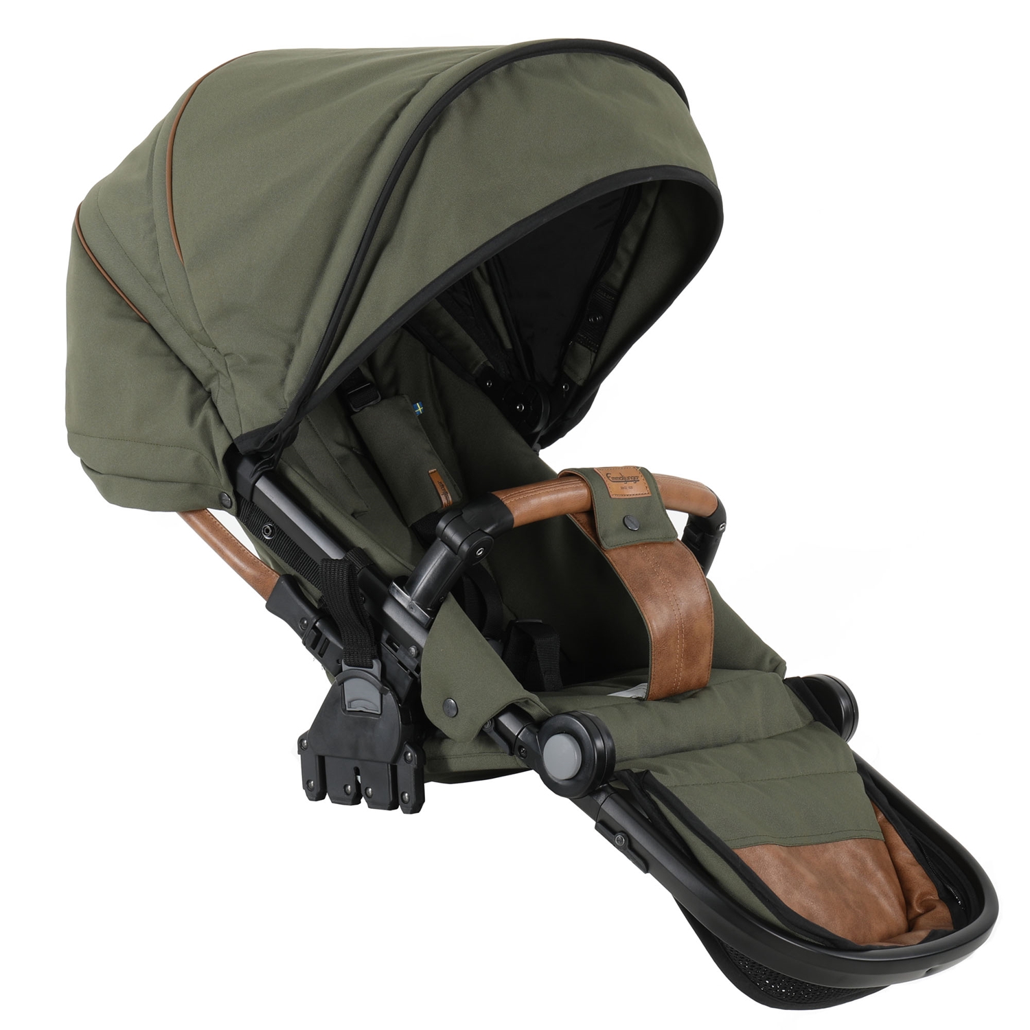 Emmaljunga NXT Ergo Outdoor Olive 3.0 прогулочный блок