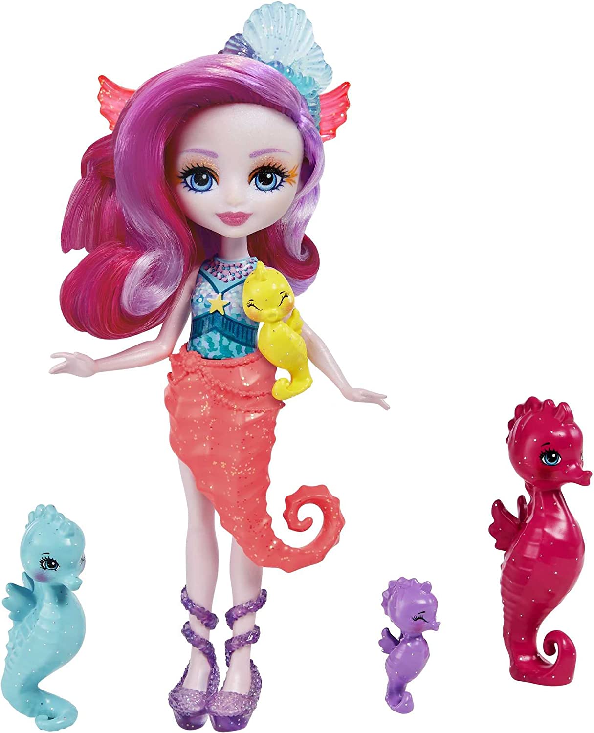 Enchantimals Sedda Seahorse Кукла русалка HCF73