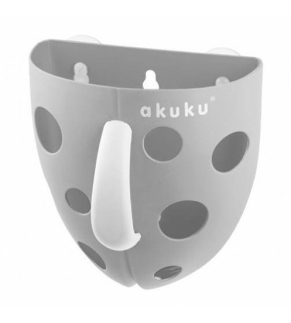 Корзинка для игрушек AKUKU grey A0346