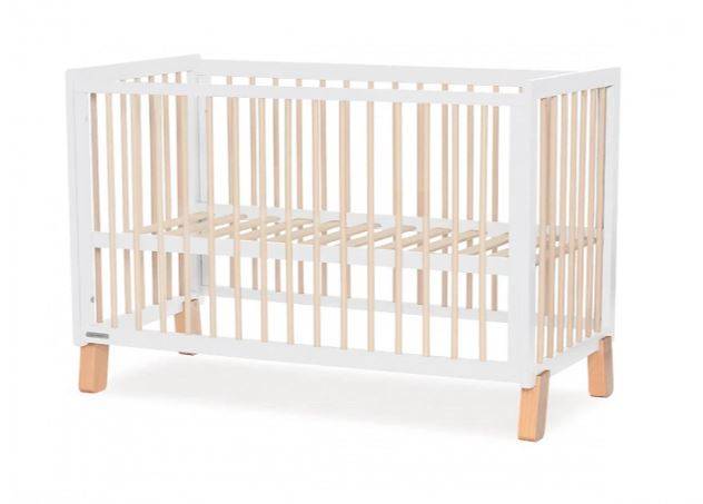 Kinderkraft Lunky LX White Детская кроватка 140x70 см