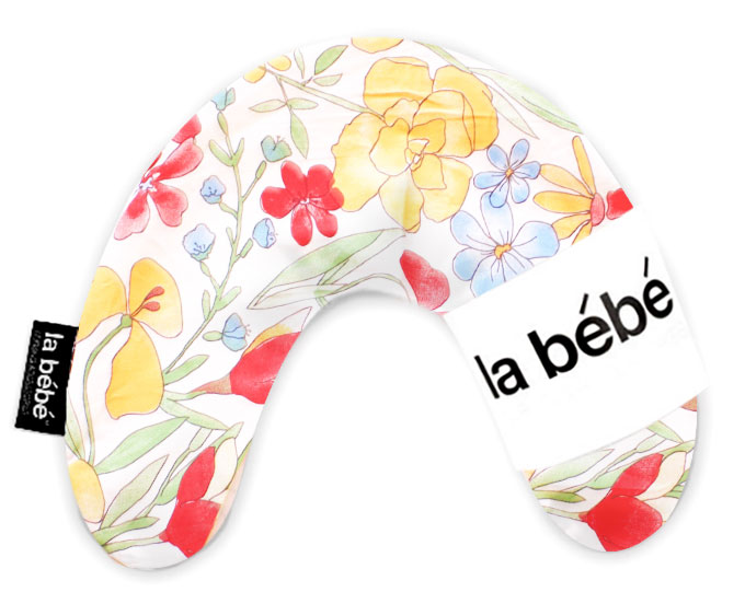La Bebe Mimi Nursing Cotton Pillow Spring Подкова для сна, кормления малыша 19x46 cm