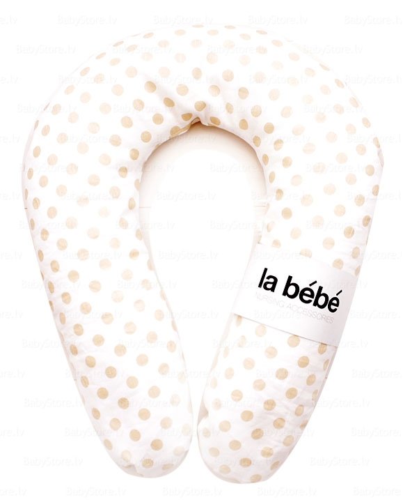 La Bebe Snug Cotton Nursing Maternity Pillow Eco Dots Подковка для сна, кормления малыша