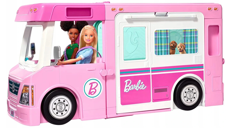 Mattel Barbie DreamCamper 3in1 GHL93