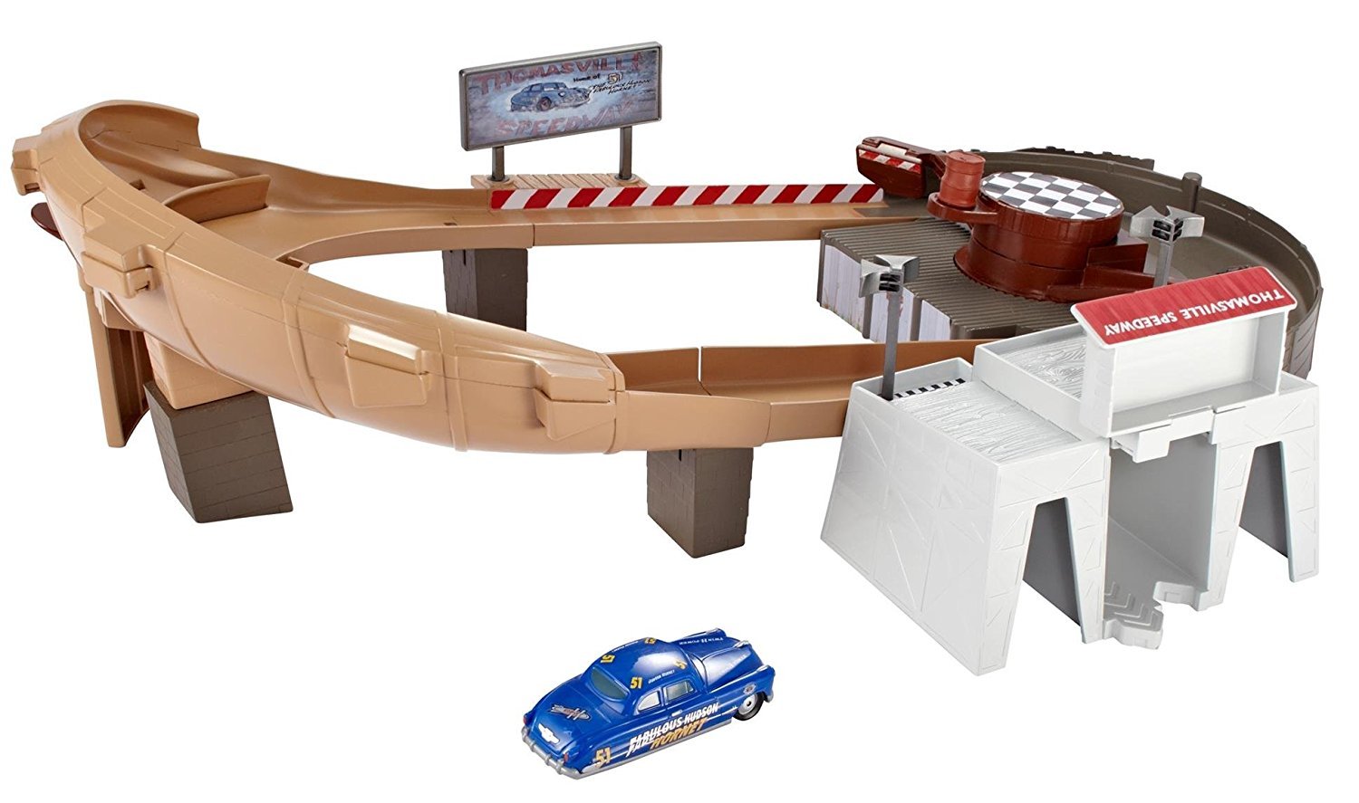 Mattel Disney Pixar Cars 3 Thomasville Rennstrecke Trackset DXY92 Автомобильная трасса