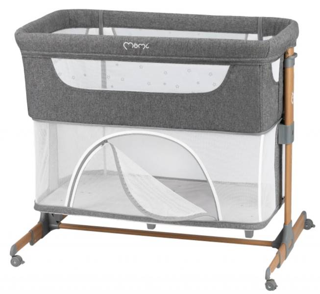 MoMi Smart Bed 4in1 Grey Кроватка-манеж для путешествий