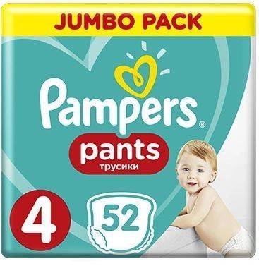 Pampers Pants подгузники 4 размер 52 шт.