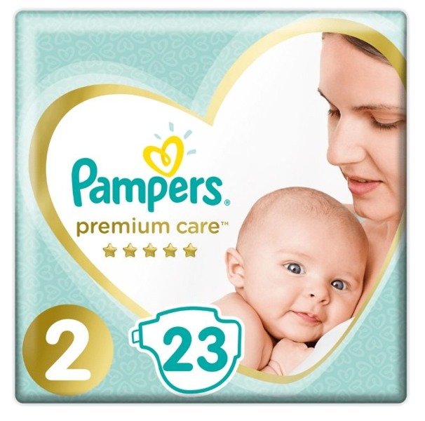 Pampers Premium Care подгузники 2 размер 23 шт.