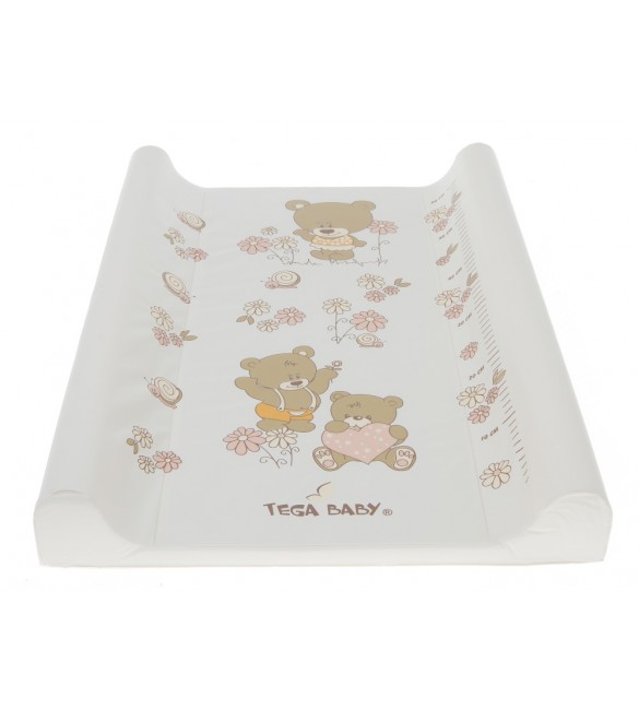 Пеленальная поверхность 50x70 см Tega Baby BEAR beige MS-009-119