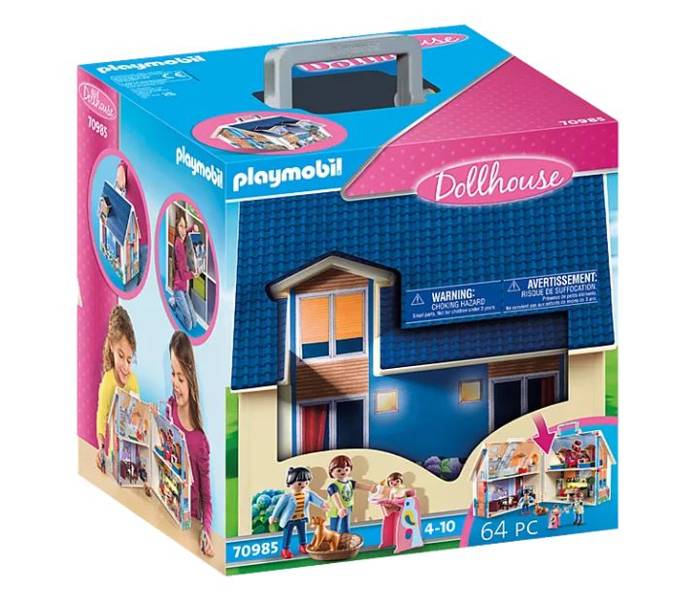 Playmobil 70985 Dollhouse Переносной игрушечный домик с мебелью