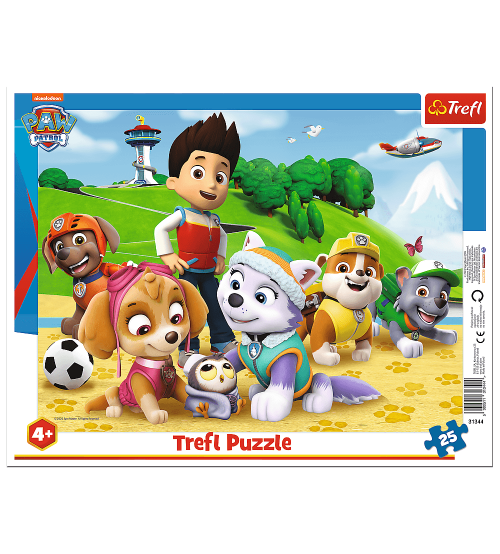 Пазл Щенячий патруль 25 шт. 3+ TREFL Paw Patrol T31344