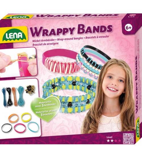 Комплект для плетения браслетов Wrappy Bands L42652