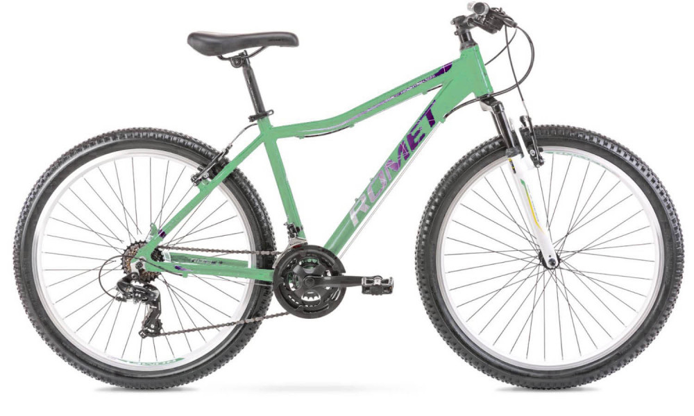 Женский велосипед  ROMET JOLENE 6.1 26" green/violet 19L