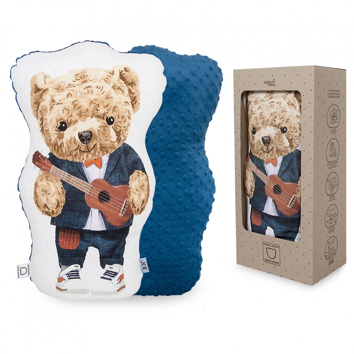 Подушка 50 cm CebaBaby Fluffy Puffy Joe