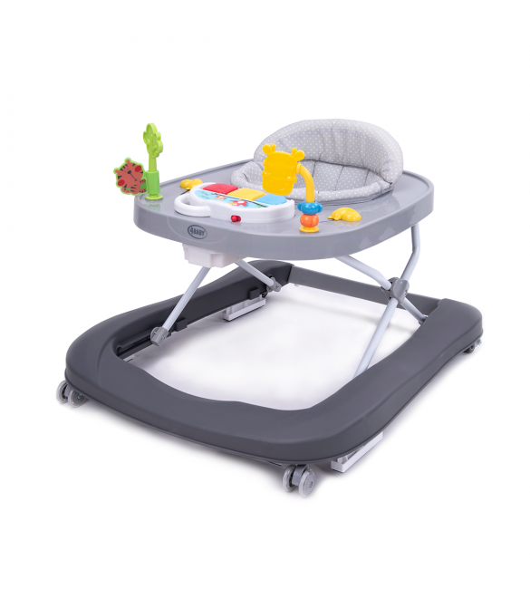 Ходунки 4BABY WALK'N PUSH dark grey