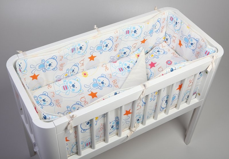 Бортик-охранка для кроватки 300 см TROLL DoDo 3 side Bumper for cot