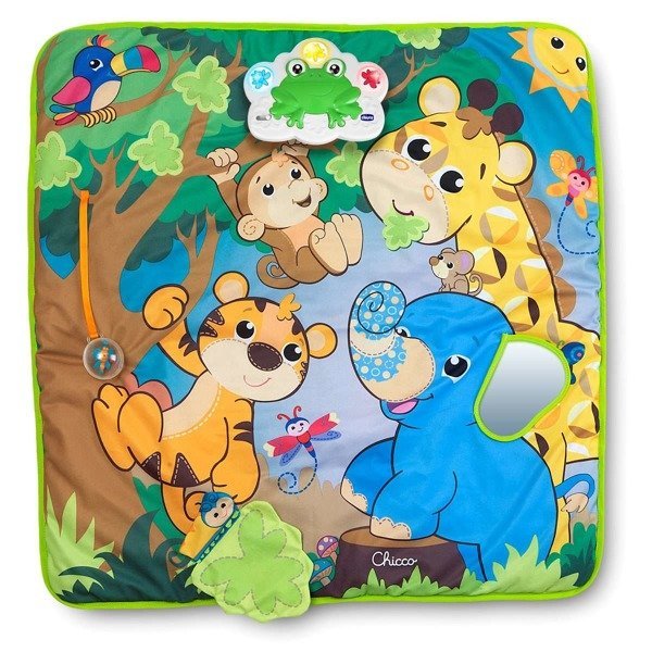 Развивающий музыкальный коврик Chicco Jungle Play Mat