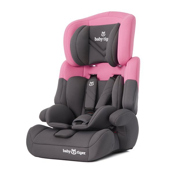 Baby Tiger Mali Grey pink Детское автокресло 9-36 кг