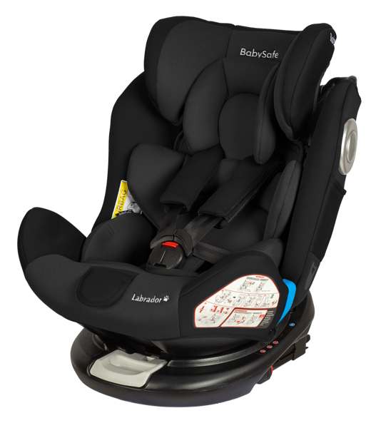 BabySafe Labrador Black Детское автокресло 0-36 кг